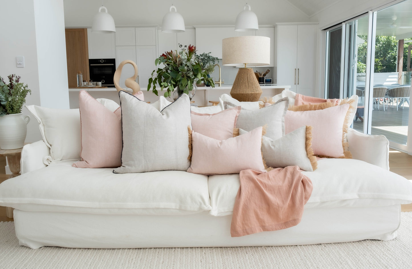 The Lounge Lovers Bundle in the Pink Sea Salt and Pumice Hemp range